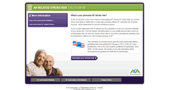 Desktop Screenshot of preventaf-strokecrisis.org